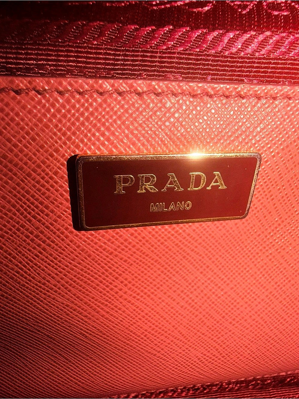 Prada Promenade Saffiano Pink - Picture 10 of 11